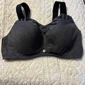 Livi Active Charcoal Gray Sports Bra